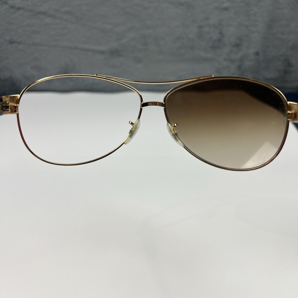 RAY-BAN RB 3386 001/13 GOLD HAVANA GRADIENT AUTHENTIC FRAMES SUNGLASSES 63-13 - Picture 14 of 15